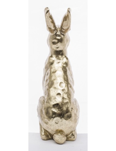 Figurka królik złoty mały