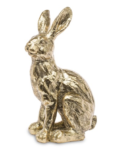 Figurka królik złoty
