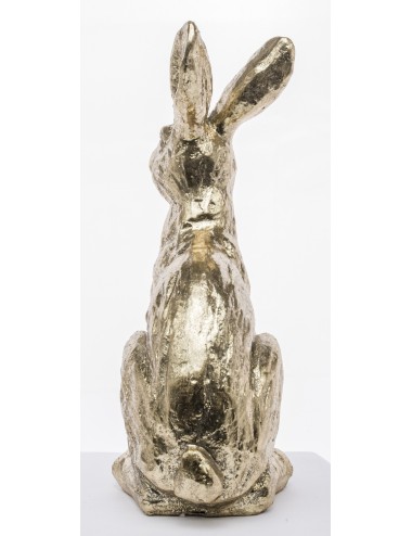 Figurka królik złoty