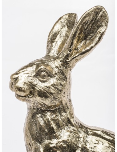 Figurka królik złoty