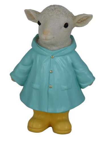 Owieczka w miętowym płaszczyku