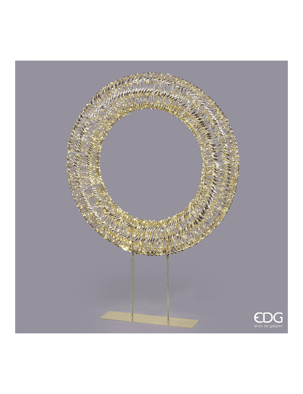 Koło led stojące duże