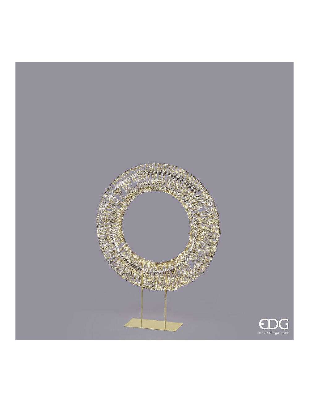 Koło led stojące małe