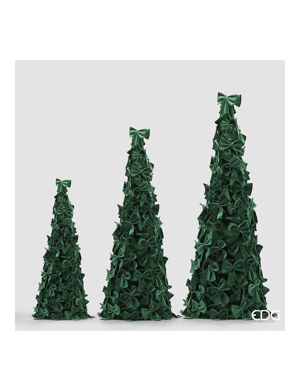 Choinka zielony welur L