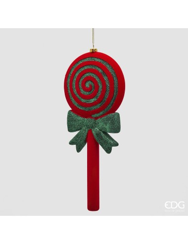 Zawieszka lizak czerwony-zielony