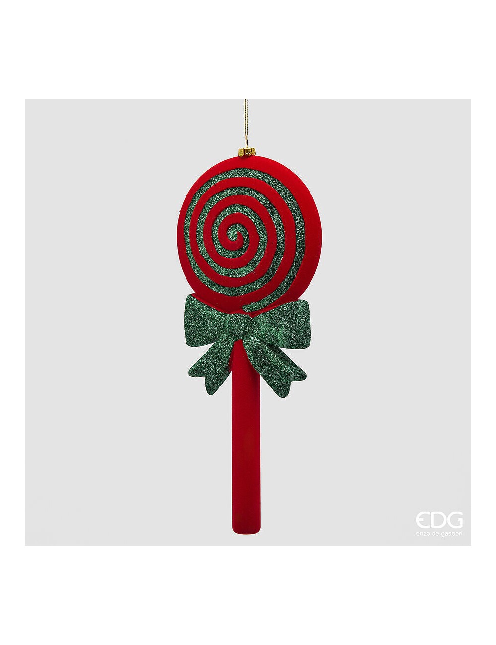 Zawieszka lizak czerwony-zielony
