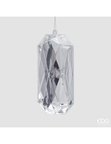 Zawieszka kryształ srebrny