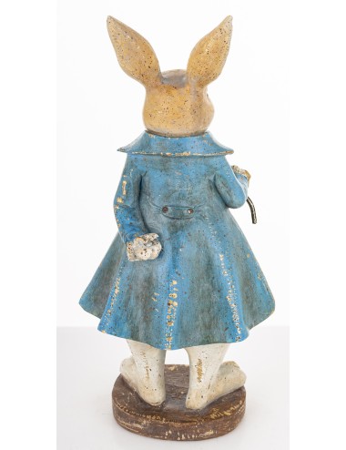 Figurka królik z laską