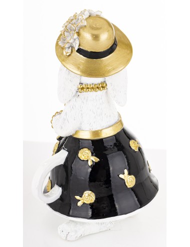 Figurka królik dziewczynka filiżanka