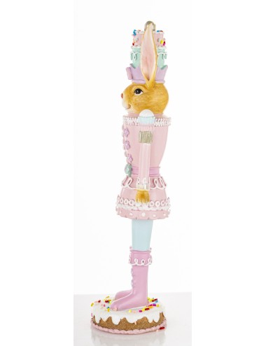 Figurka królik dziewczynka cukrowa