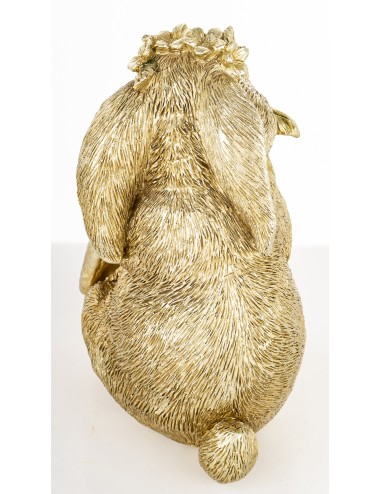 Figurka królik złoty marchew