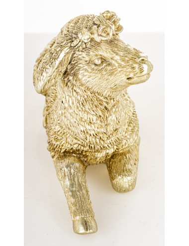 Figurka owca złota