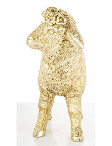 Figurka owca złota wianek
