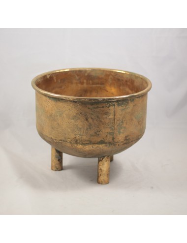 Osłonka metal złota na nóżkach