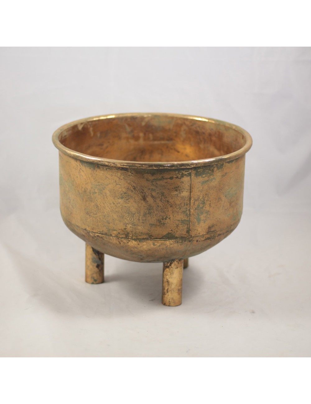 Osłonka metal złota na nóżkach