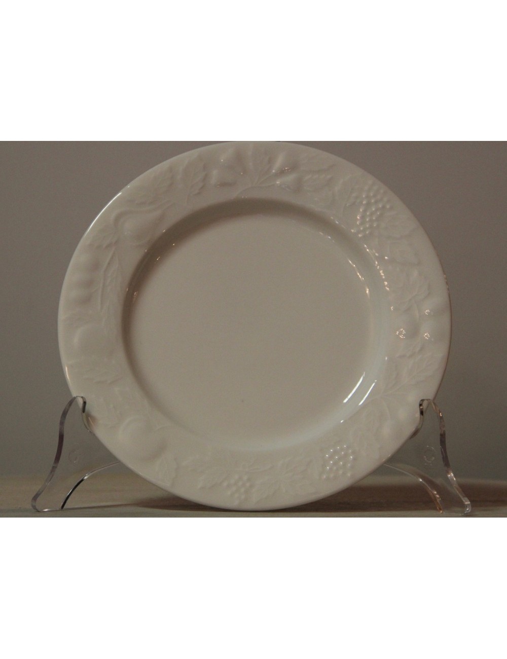 Talerz biały deserowy fruits