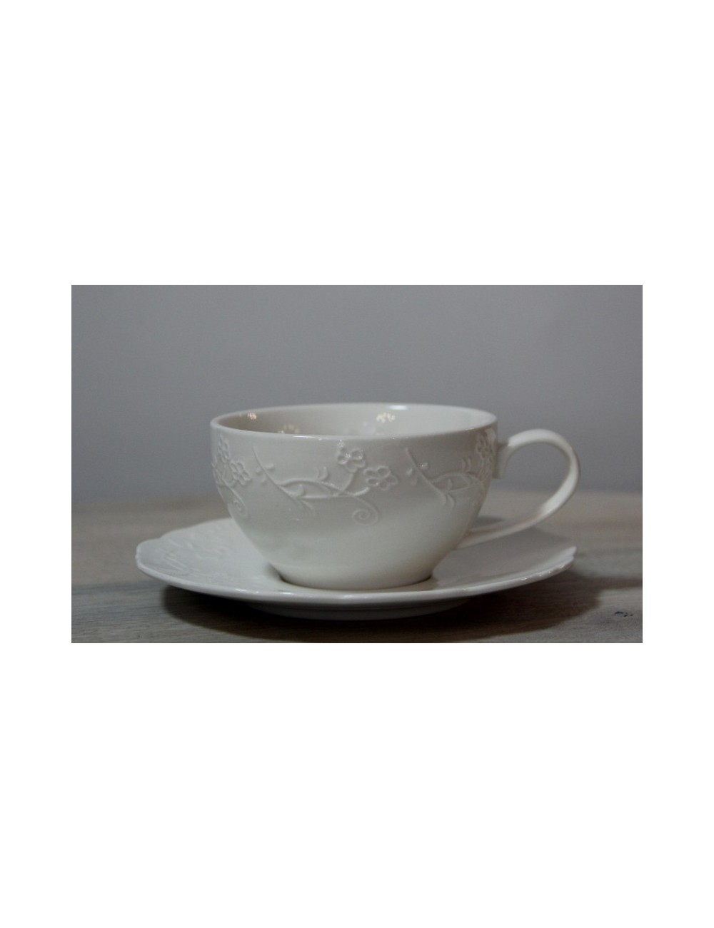 Filiżanka + spodek kwiat