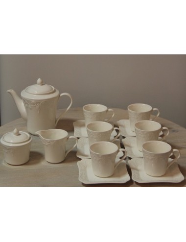 Komplet kawowy ING na 6 osób