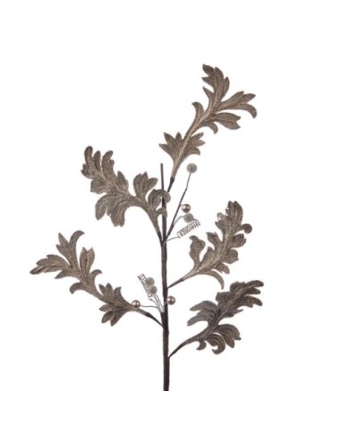 Gałązka liść dębu 70cm