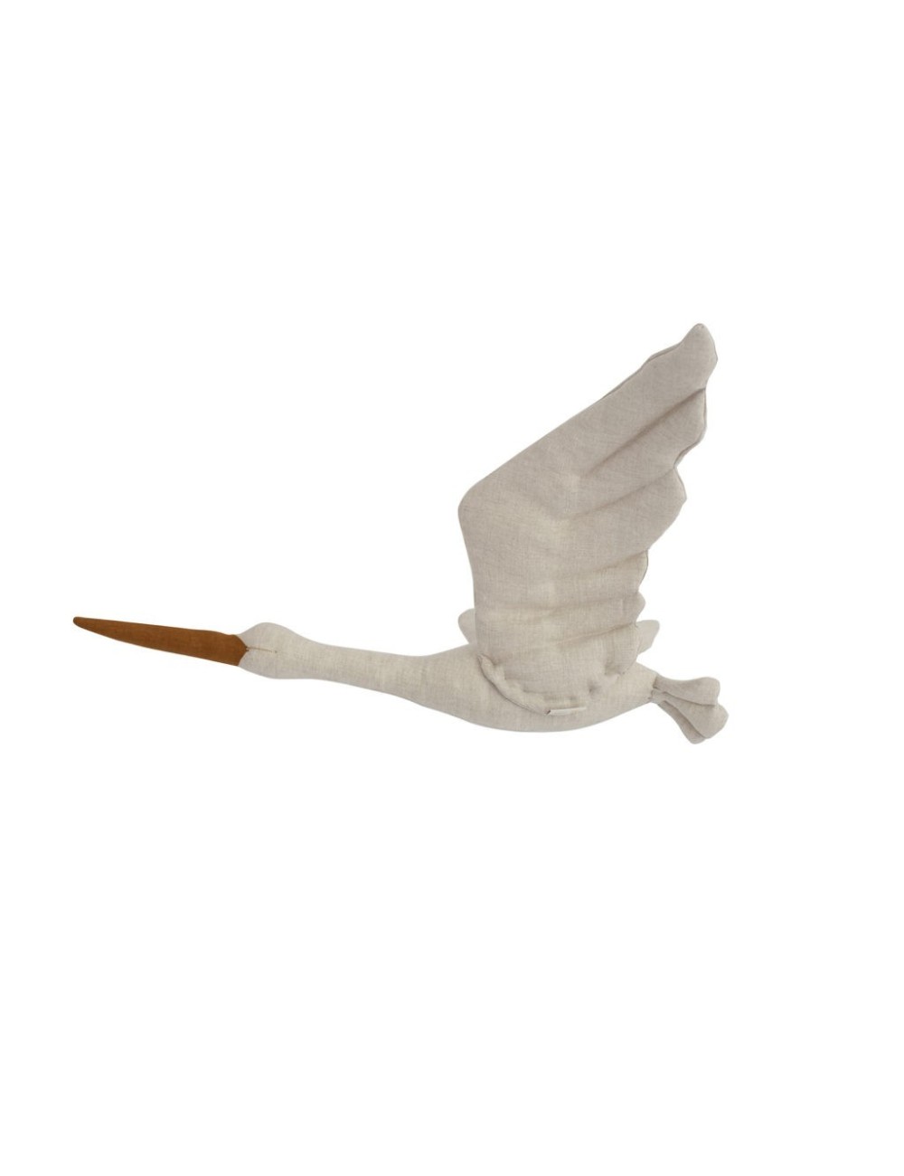 Bocian lniany kolor naturalny len